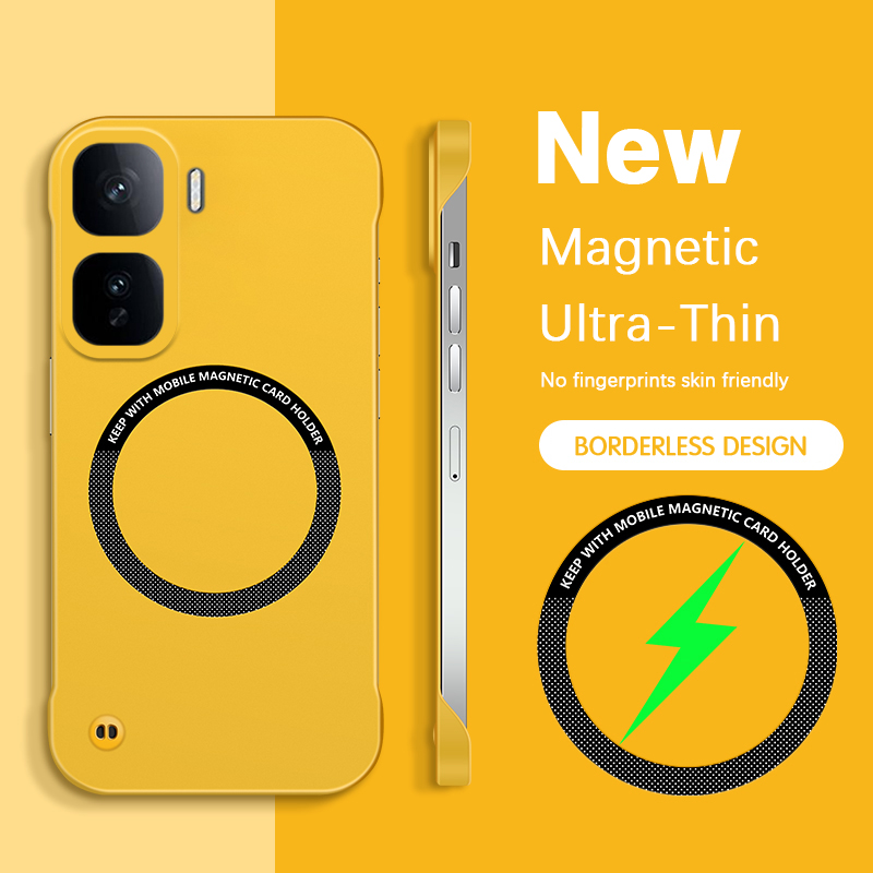 Ultra Thin Frameless Phone Cover - Frameloze telefoonhoes voor vivo IQOO Neo11