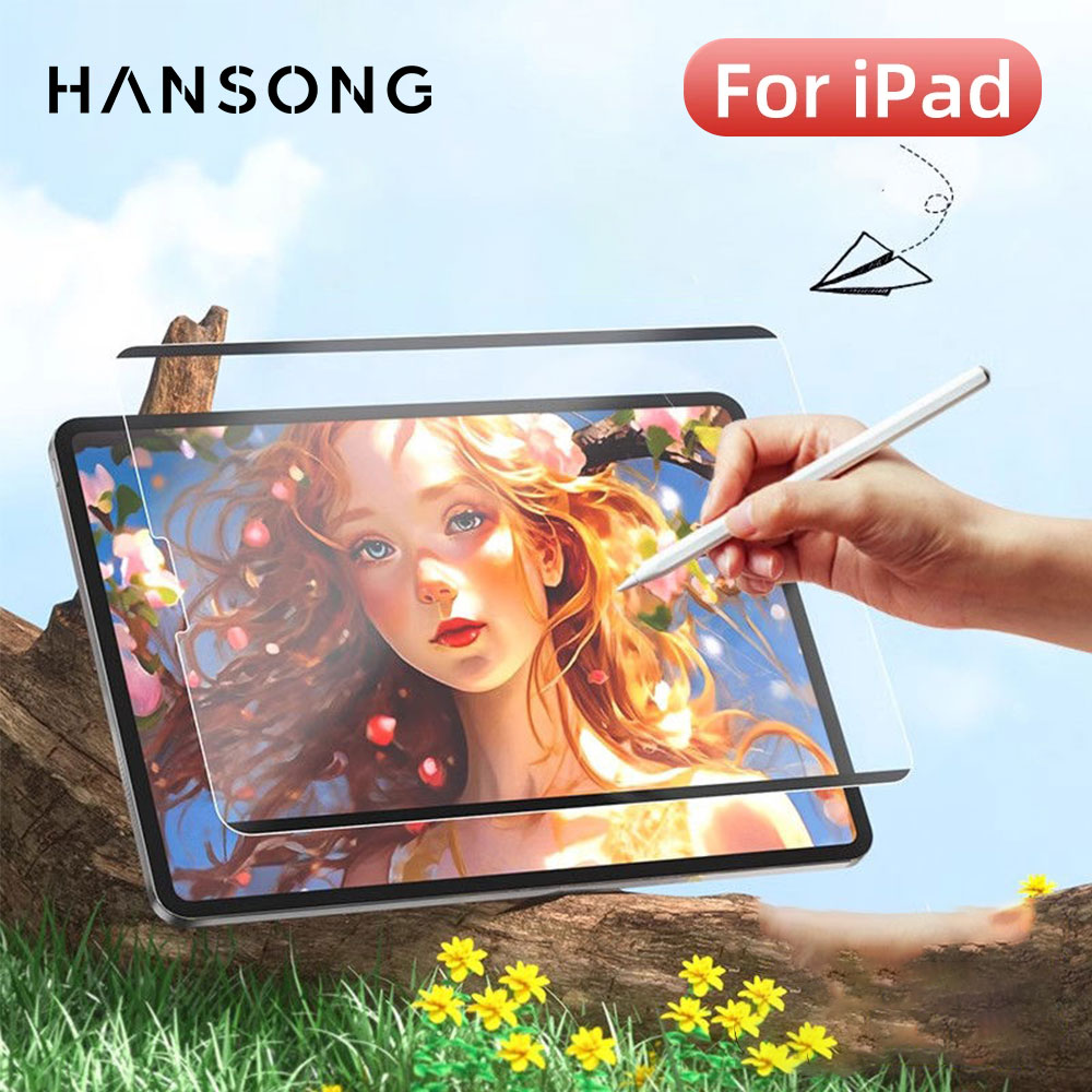 Matte Anti Glare Screen Protector - Magnetische Paper Feel Folie voor 2024