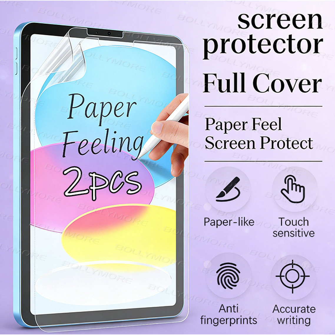 Matte Anti Glare Screen Protector - 2 stuks, platte beschermfolie, geschikt voor