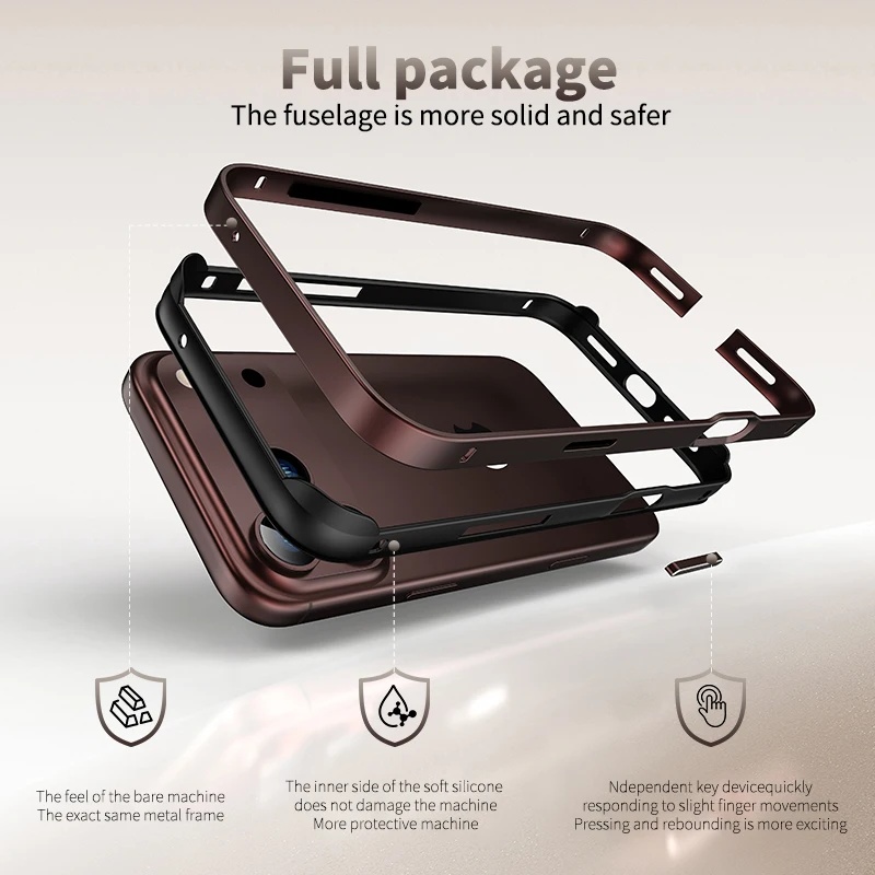 Hybride siliconen frame en alu - Metal Bumper Aluminum Frame Case recensie en prijs